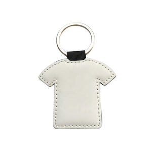 10 pc BLANK T-shirt Shaped Keychain Bundle