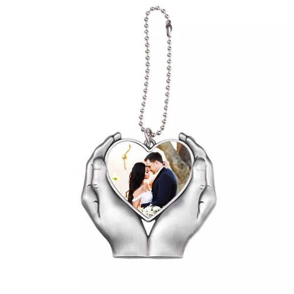 BLANK Heart in Hands Charm