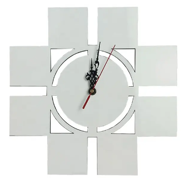 BLANK Silent Wall Clock (Square)