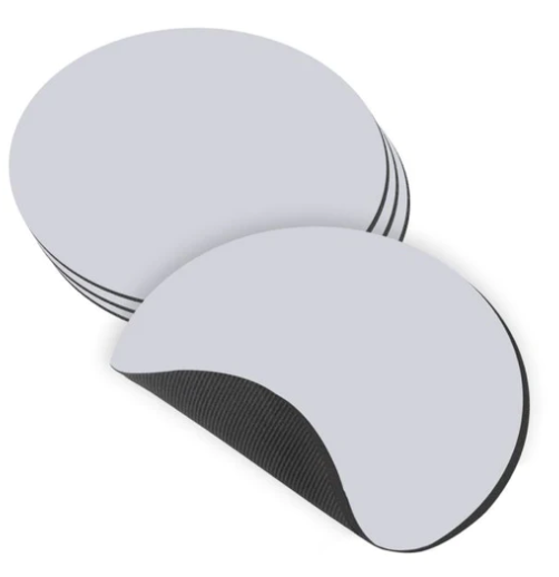 5 pc BLANK Round Mouse Pads